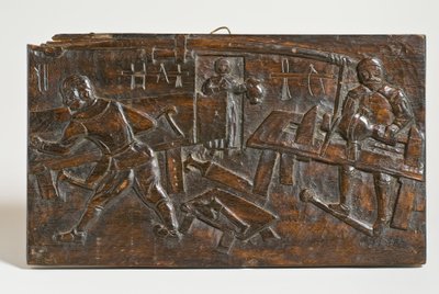 Una bottega di falegname (quercia) da E. Tijzer